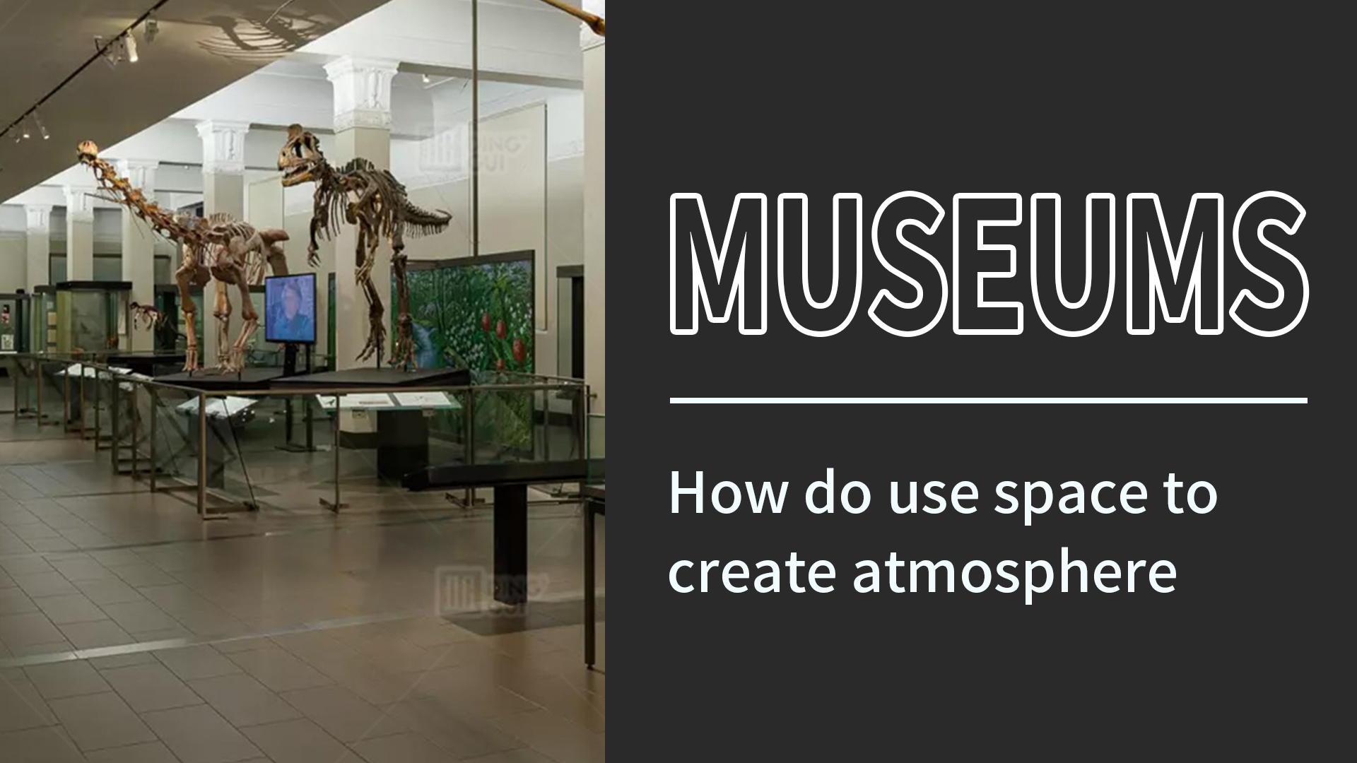 Hoe gebruiken musea ruimte om sfeer te creëren? 1