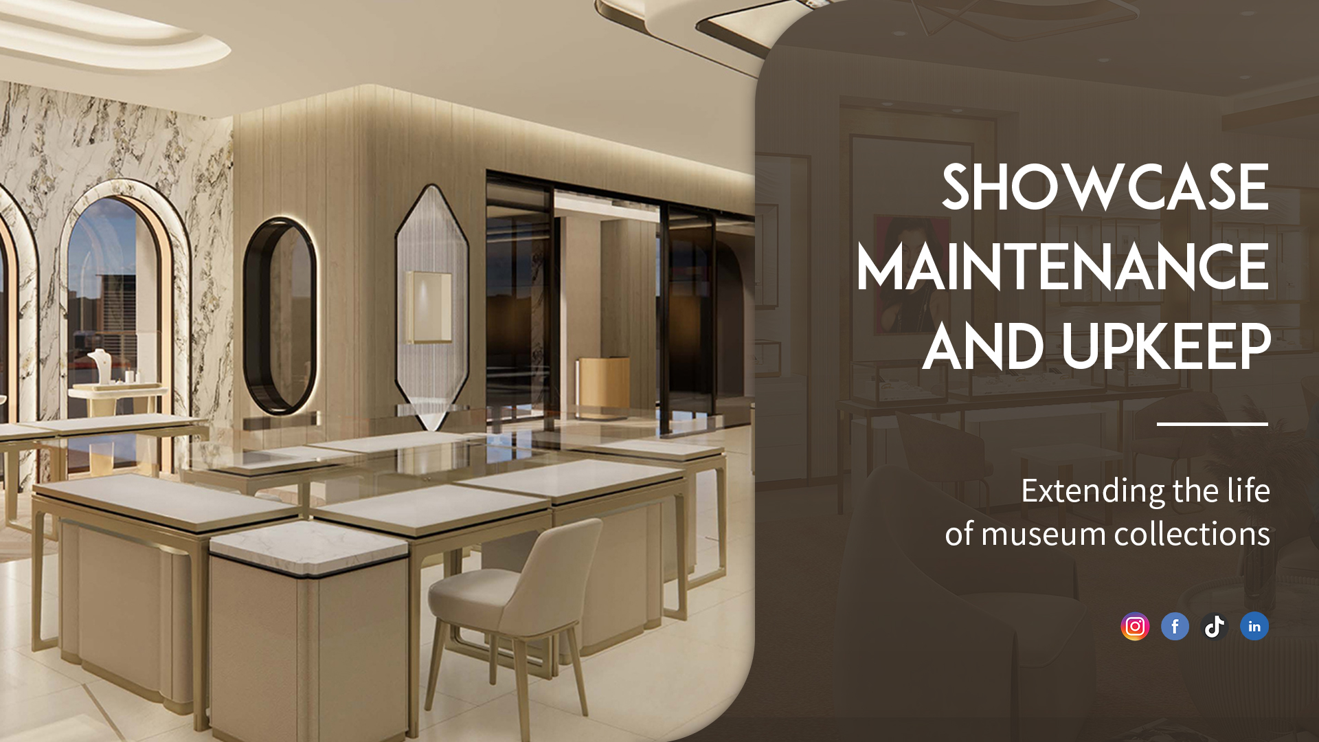 Showcase maintenance and upkeep: extending the life of museum collections 1