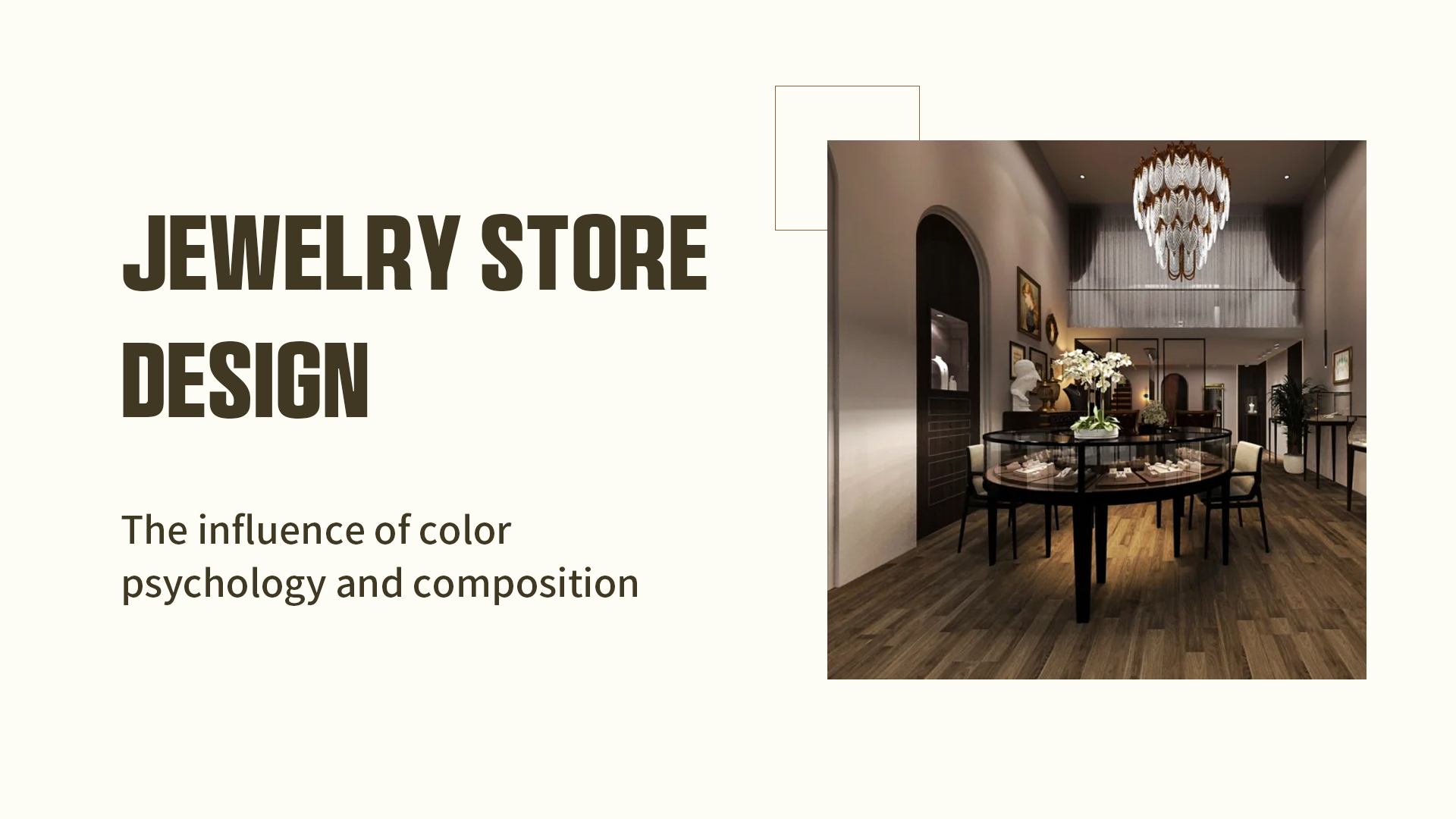 De invloed van kleurenpsychologie en -compositie op het ontwerp van juwelierswinkels 1