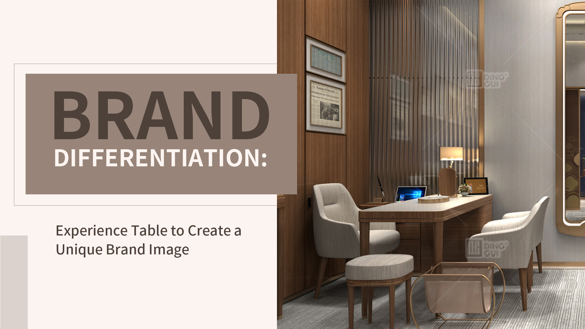 Brand Differentiation: Experience Table to Create a Unique Brand Image 1