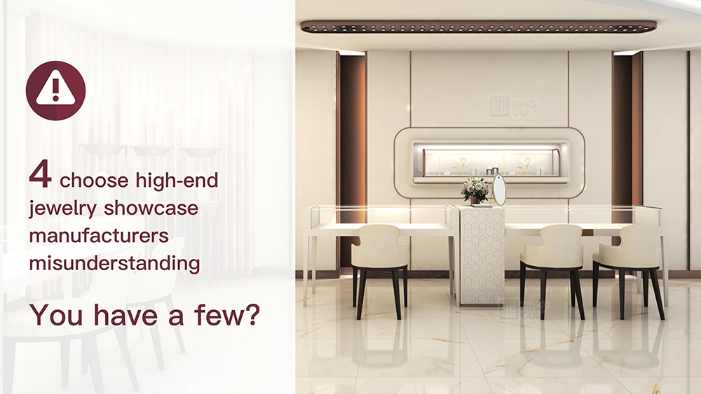 4 missförstånd om att välja exklusiva smyckesdisplaystillverkare 1