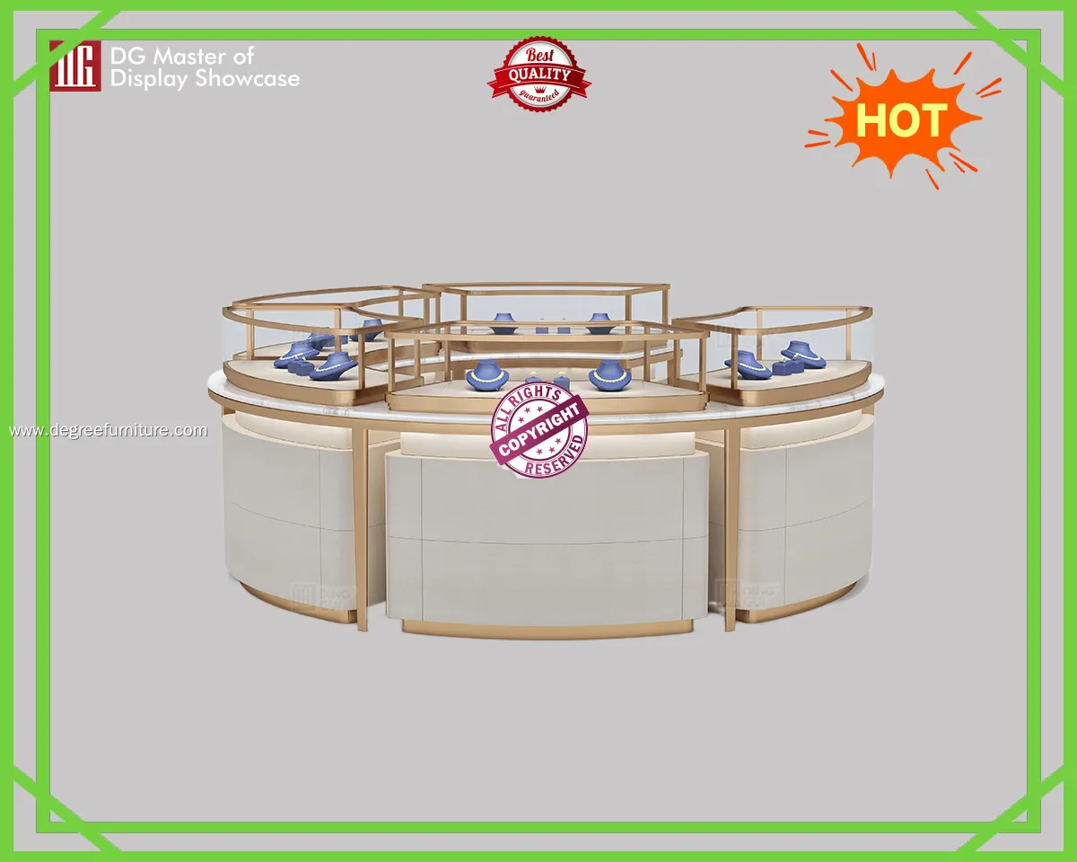 DG Display Showcase | Bepoke Island Display Counter manufacturer 1