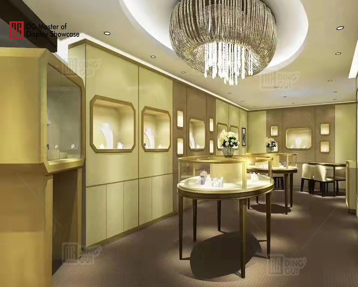 DG Display Showcase | fashion design jewelry counter manufacturing 8