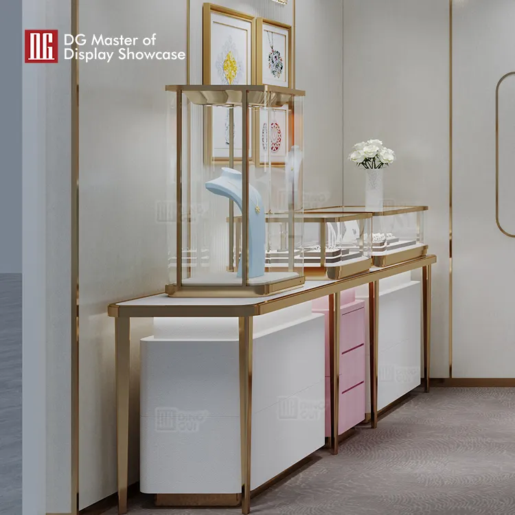 Custom Island Display Counter supplier Manufacturer | DG Display Showcase 5