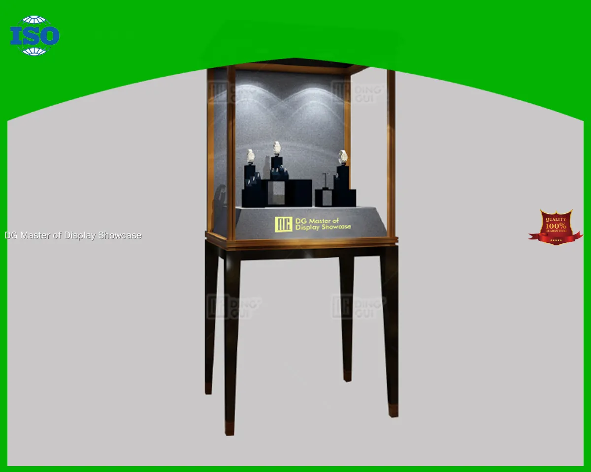 professional Single product showcase overseas market | DG Display Showcase 1