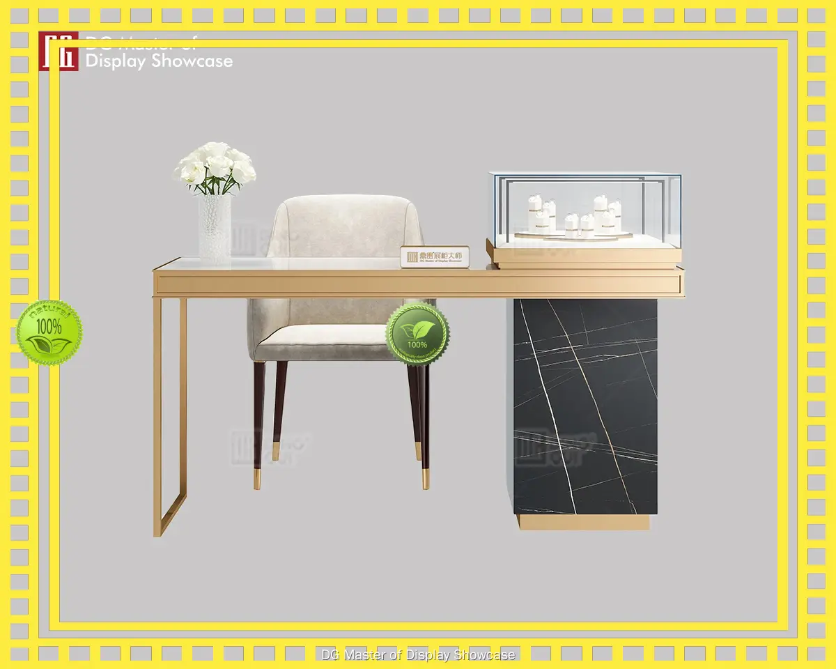 Bepoke Experience Table manufacturer | DG Display Showcase 1