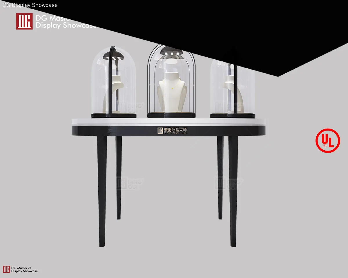 luxury Island Display Cabinet supplier | DG Display Showcase 1