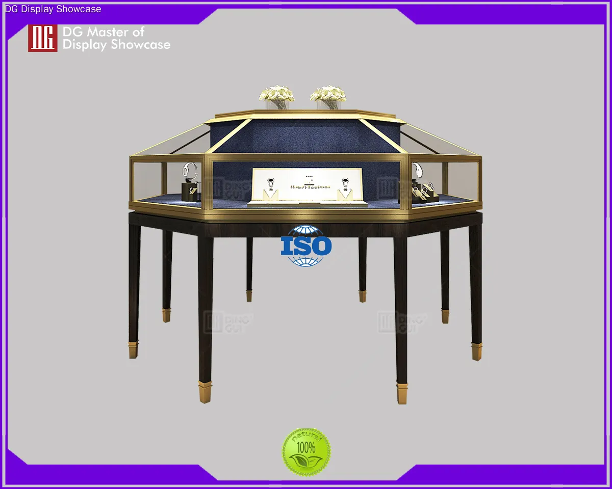 Custom kiosk display cases wholesale Manufacturer | DG Display Showcase 1
