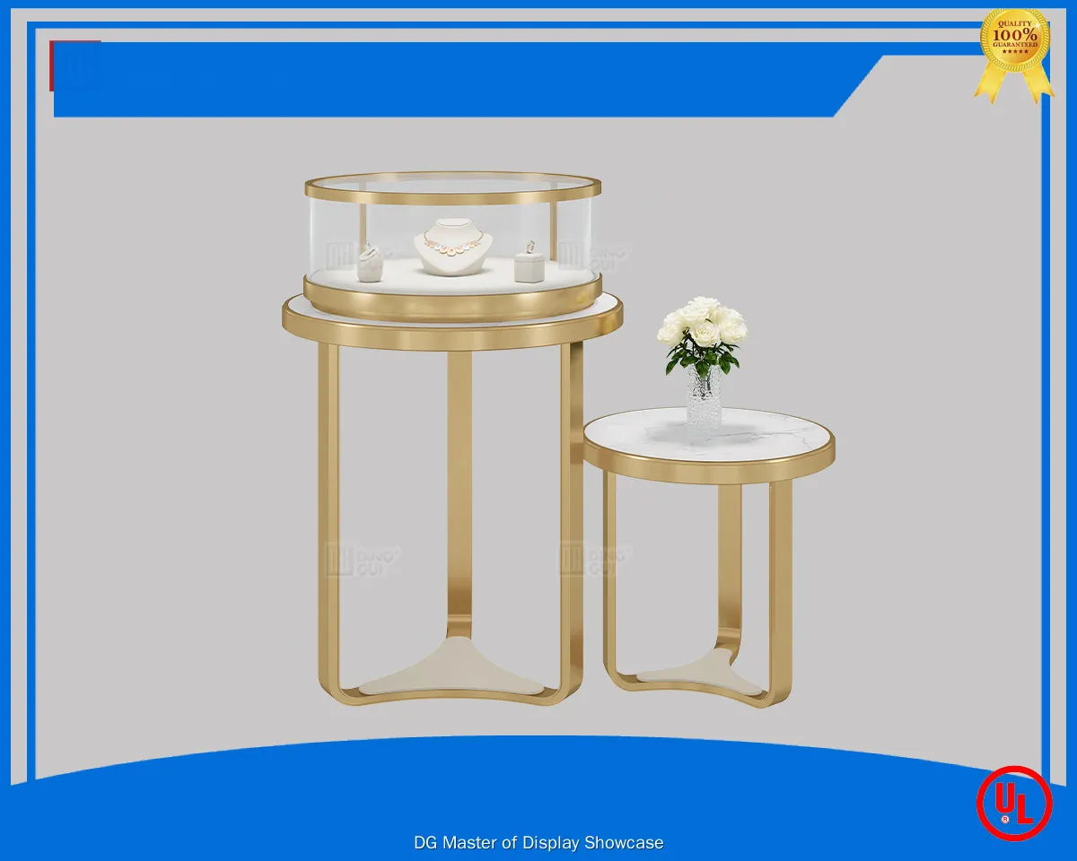 DG Display Showcase | custom kiosk display cases supplier 1