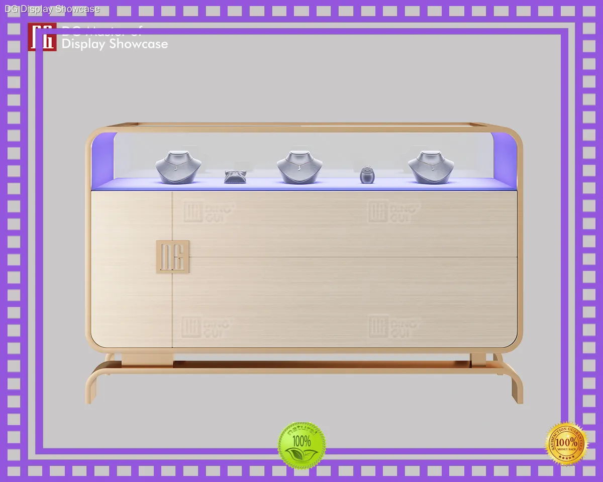 DG Display Showcase | customized retail showcase display design idea 1