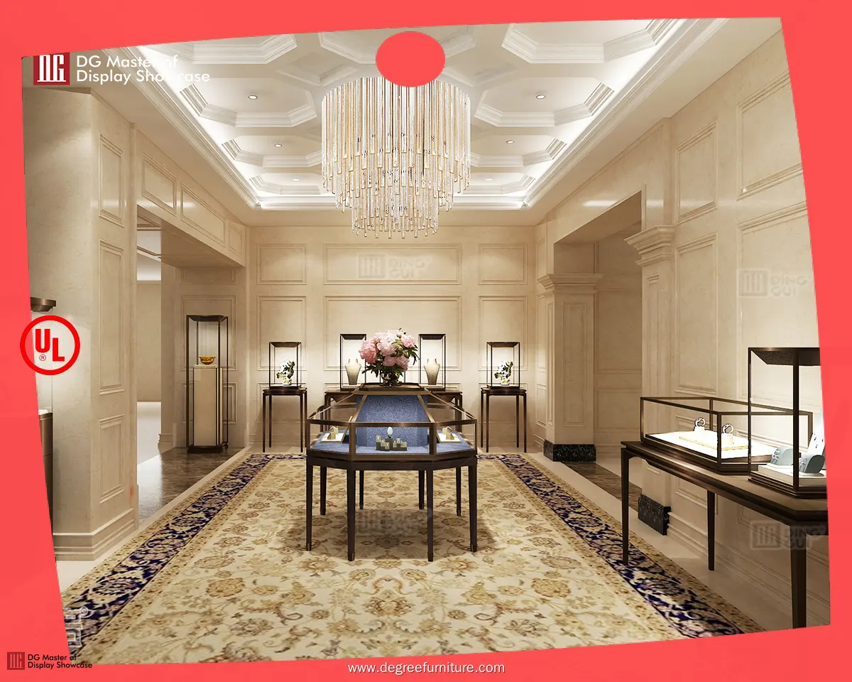 Custom Luxury Showcase company wholesale Manufacturer | DG Display Showcase1 1