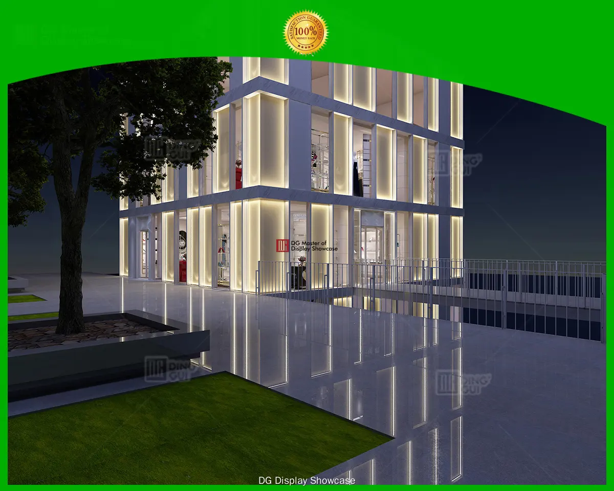 Custom Luxury Showcase company wholesale Manufacturer | DG Display Showcase 1