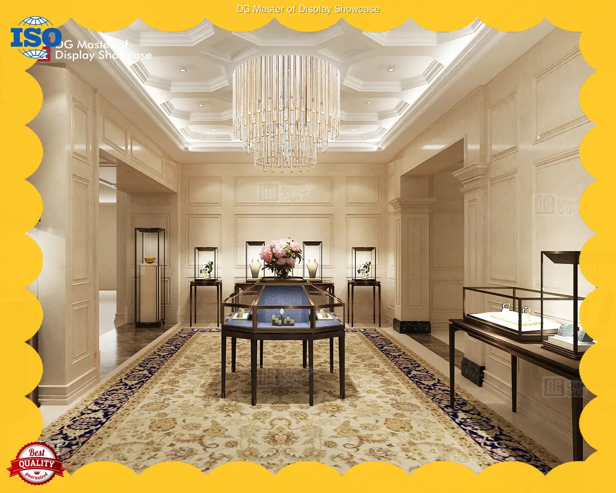 praise Luxury Showcase company personalized | DG Display Showcase 1