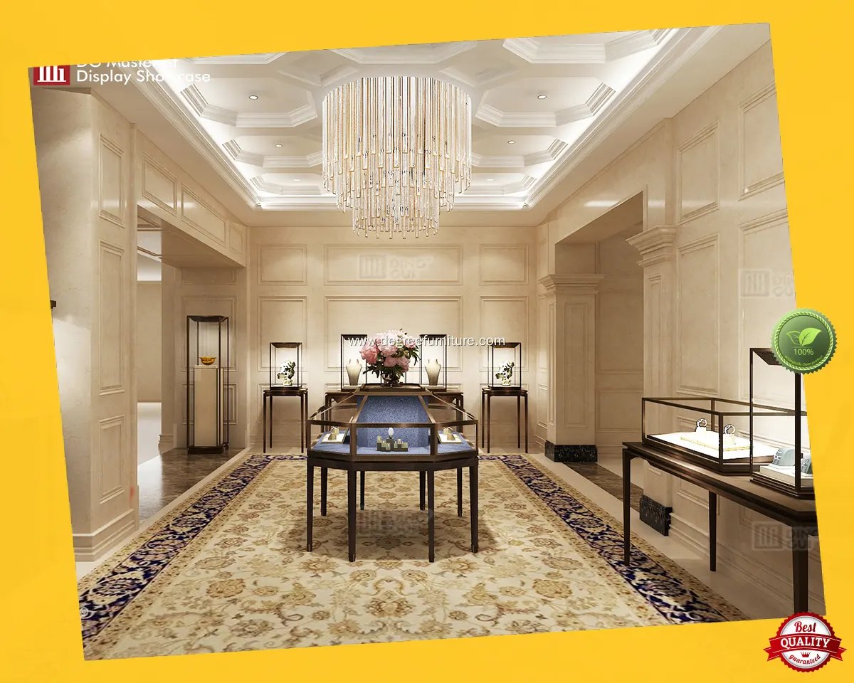 DG Display Showcase | custom Luxury Showcase factory with custom services 1