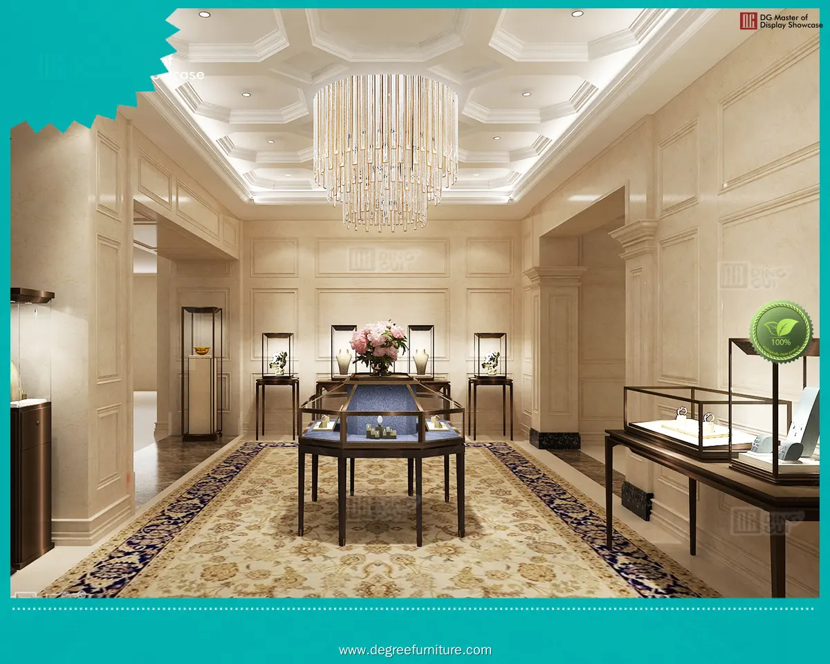 Custom showcase luxury national standard Manufacturer | DG Display Showcase 1