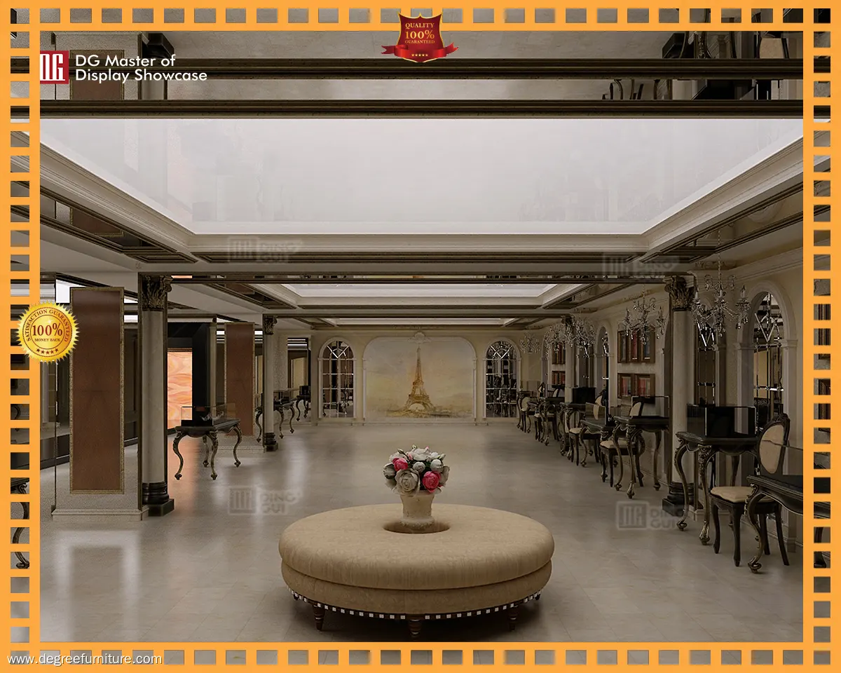 Custom Constant temperature and humidity museum showcases with custom services Manufacturer | DG Display Showcase 1