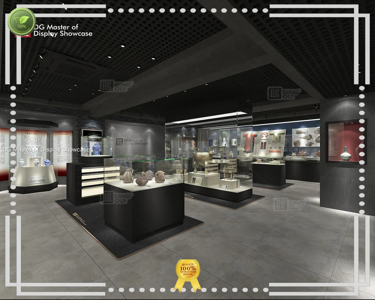 worldwide wholesale Museum showcase made in china | DG Display Showcase 1
