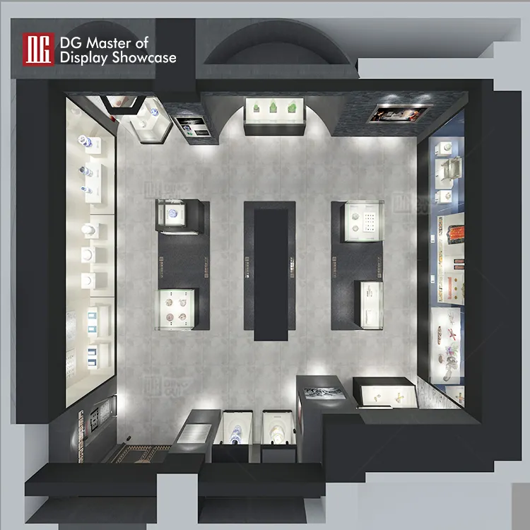 Custom portable museum display cases with custom services Manufacturer | DG Display Showcase 7