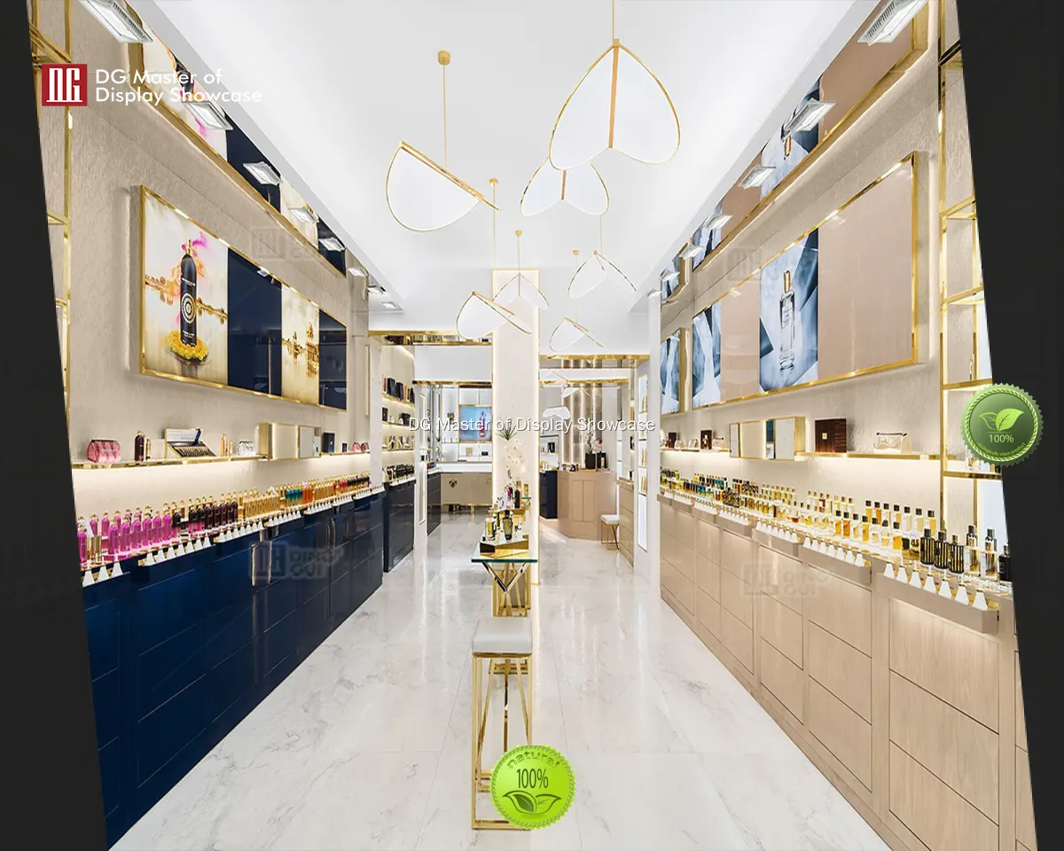 DG Display Showcase | custom perfume kiosk design supplier 1