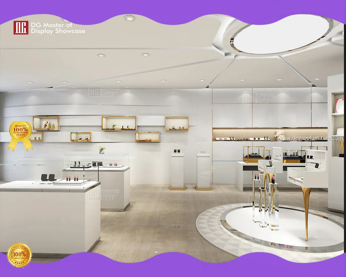 DG Display Showcase | custom Wholesale perfume kiosk design solution 1