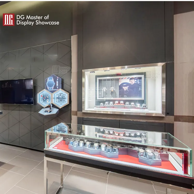 Custom wholesale Watch Showcase national standard Manufacturer | DG Display Showcase 6