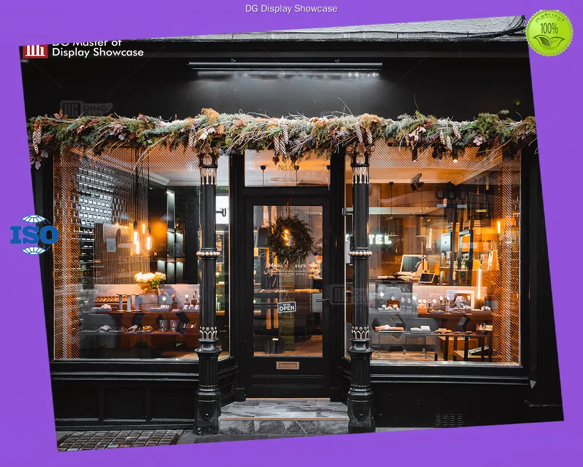 personalized watch display showcase manufacturer | DG Display Showcase 1