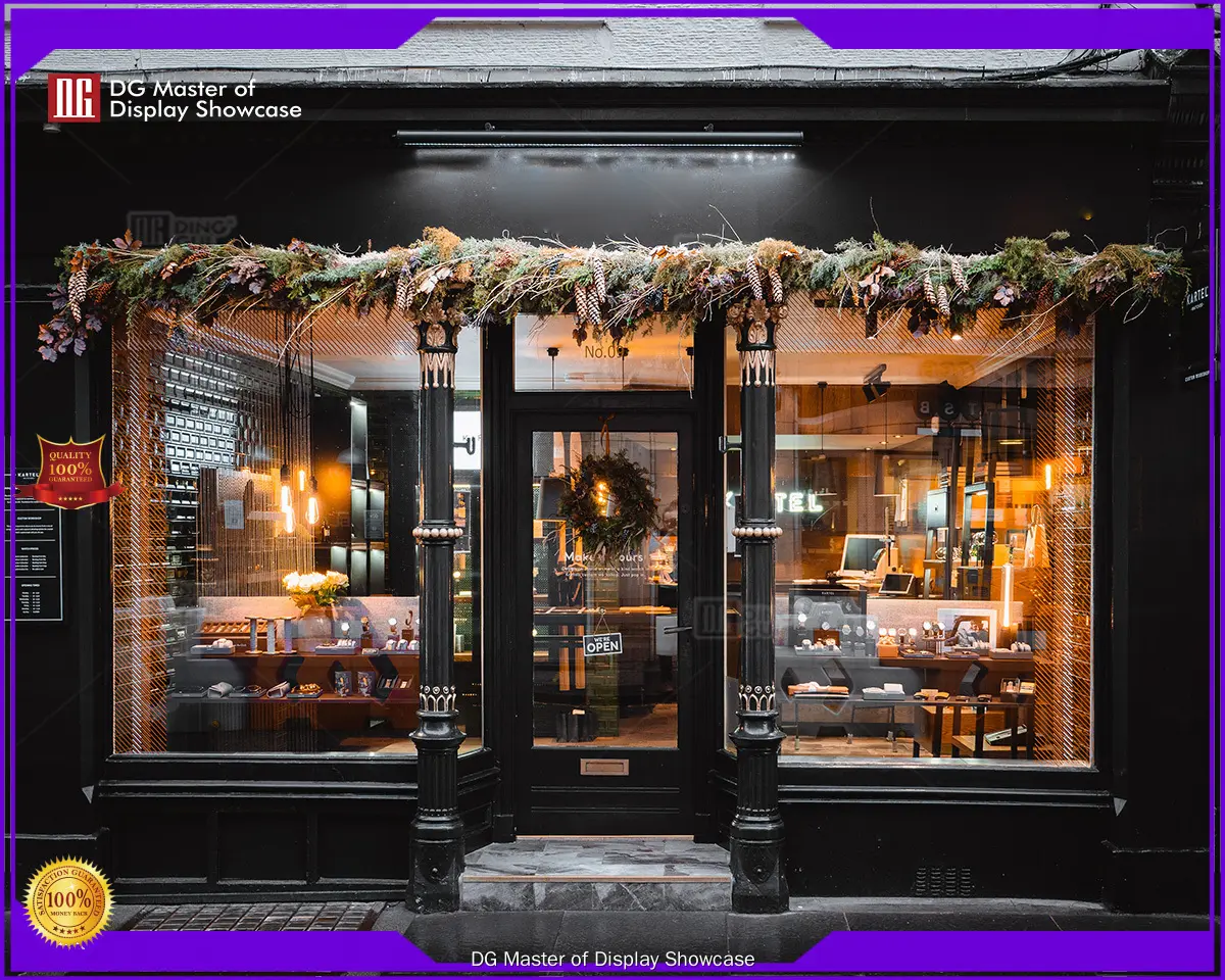 high end pocket watch showcase with custom services | DG Display Showcase 1