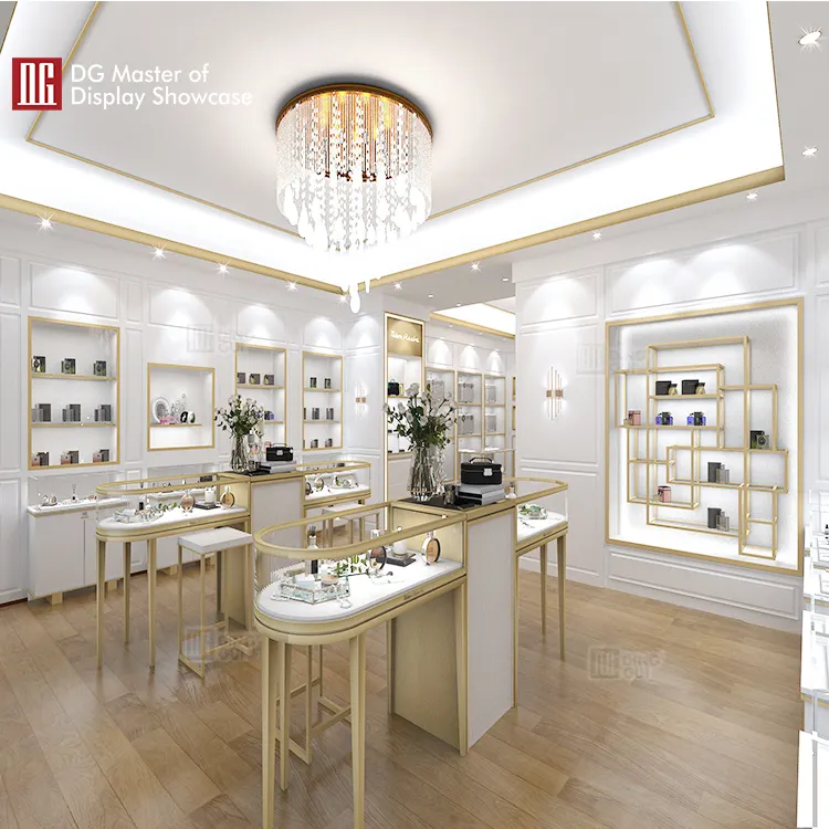 luxury perfume showcase display overseas market | DG Display Showcase 2