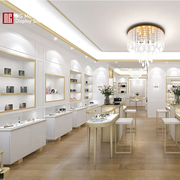 luxury perfume showcase display overseas market | DG Display Showcase 4