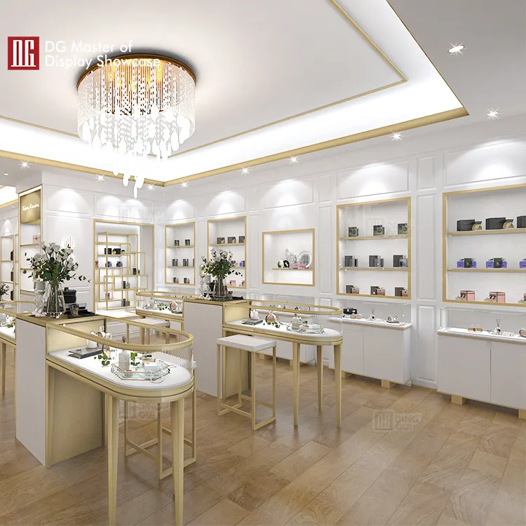 luxury perfume showcase display overseas market | DG Display Showcase 3