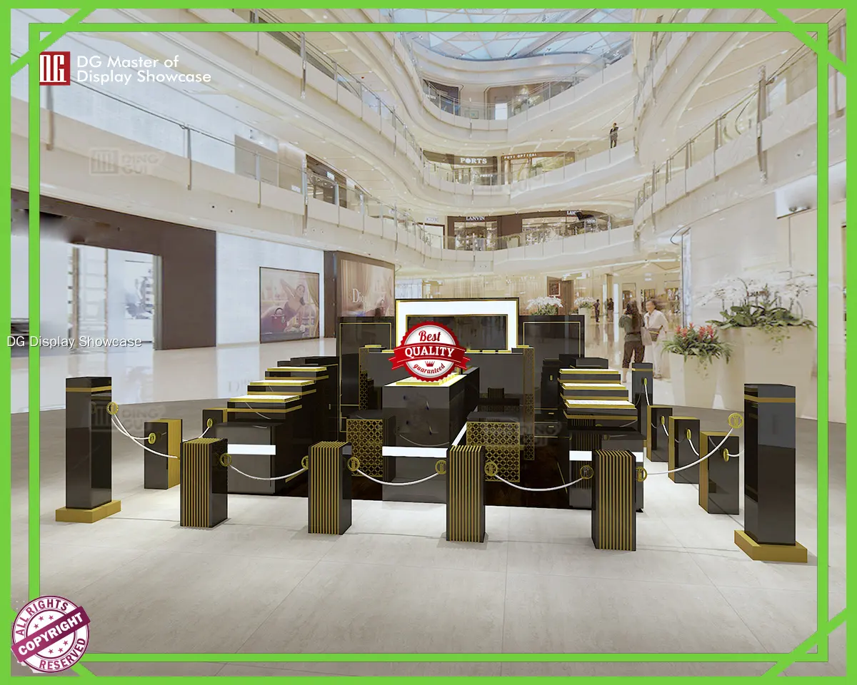 Custom luxury counter perfume supplier Manufacturer | DG Display Showcase 1