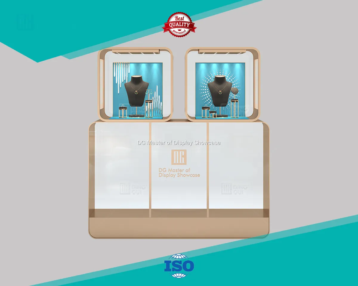 luxury upright display cabinet factory | DG Display Showcase 1