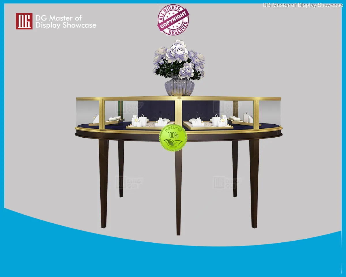 Island Display Cabinet at Wholesale Prices | DG Display Showcase 1