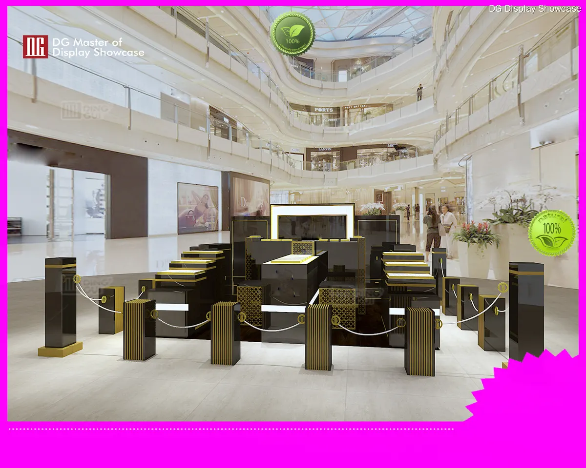 Custom perfume cabinet for perfume Manufacturer | DG Display Showcase 1