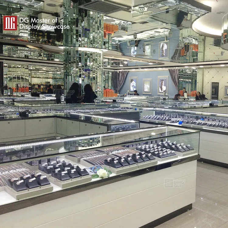 DG Display Showcase | bepoke jewellery display cabinet top brand 6
