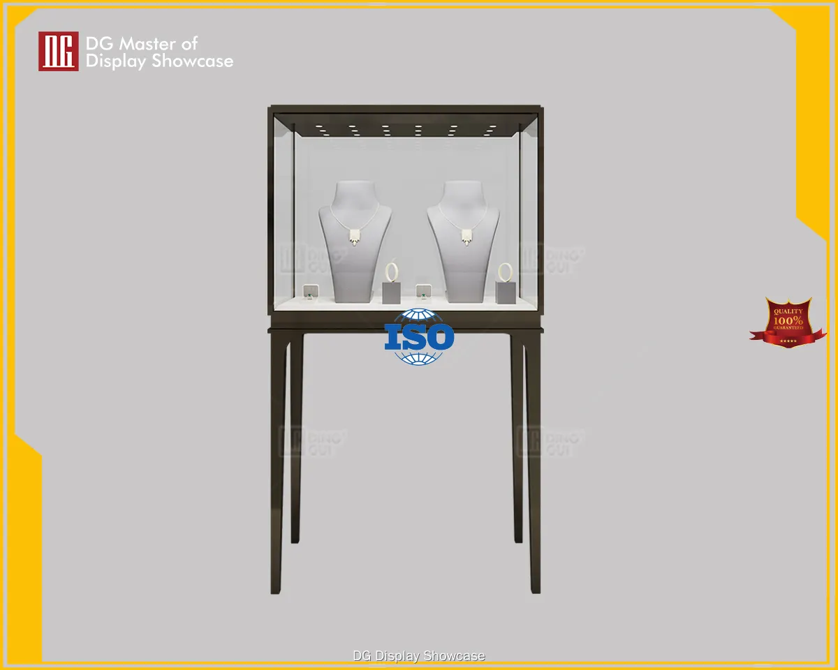Custom upright display cabinet supplier Manufacturer | DG Display Showcase 1
