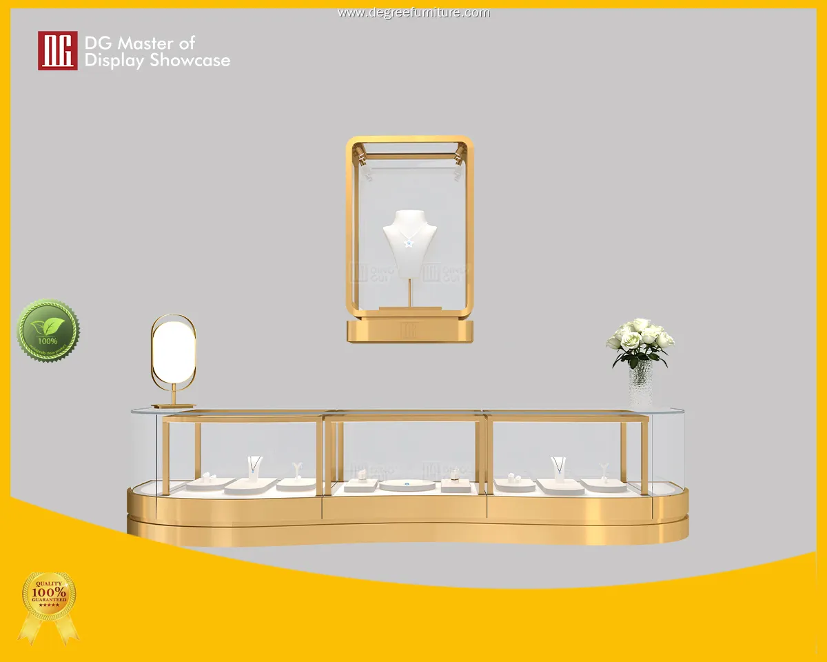 DG Display Showcase | Bepoke black wall display cabinet supplier 1