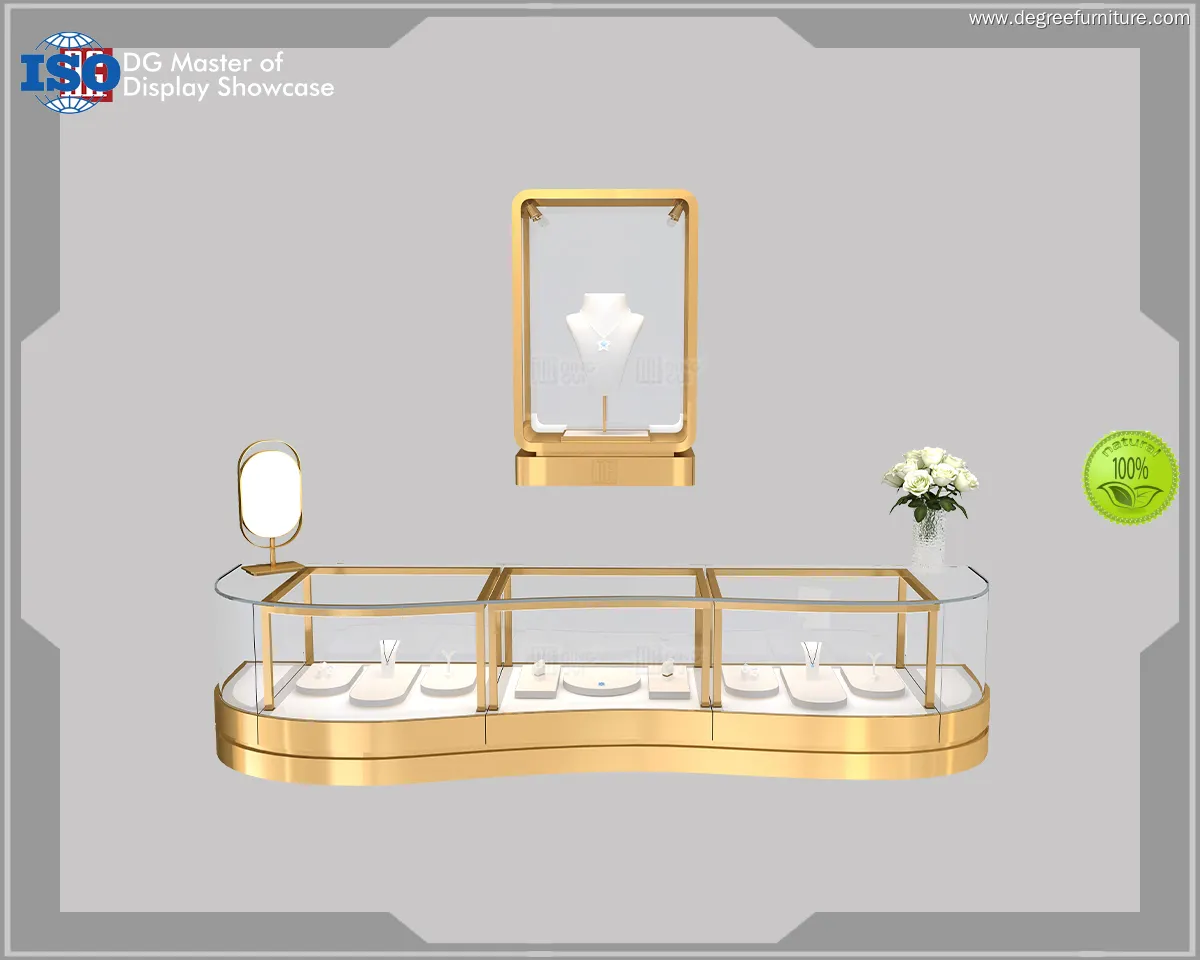 Custom jewelry display cases factory Manufacturer | DG Display Showcase 1