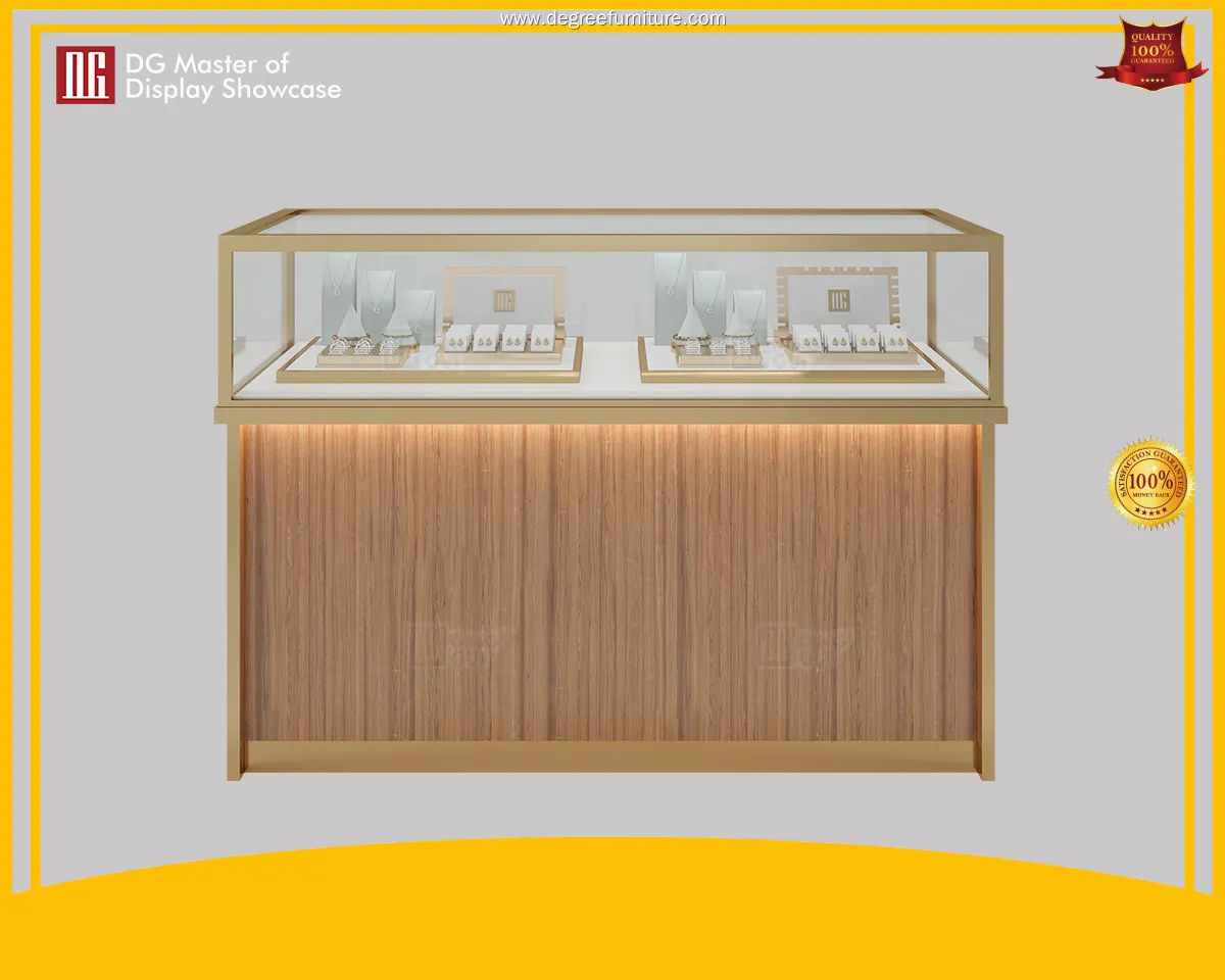 Custom jewelry store display cases wholesale Manufacturer | DG Display Showcase 1