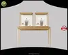 Custom gold showroom counter design supplier Manufacturer | DG Display Showcase 1