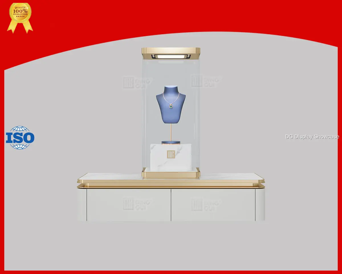 Professional black glass cabinet display manufacturer | DG Display Showcase 1