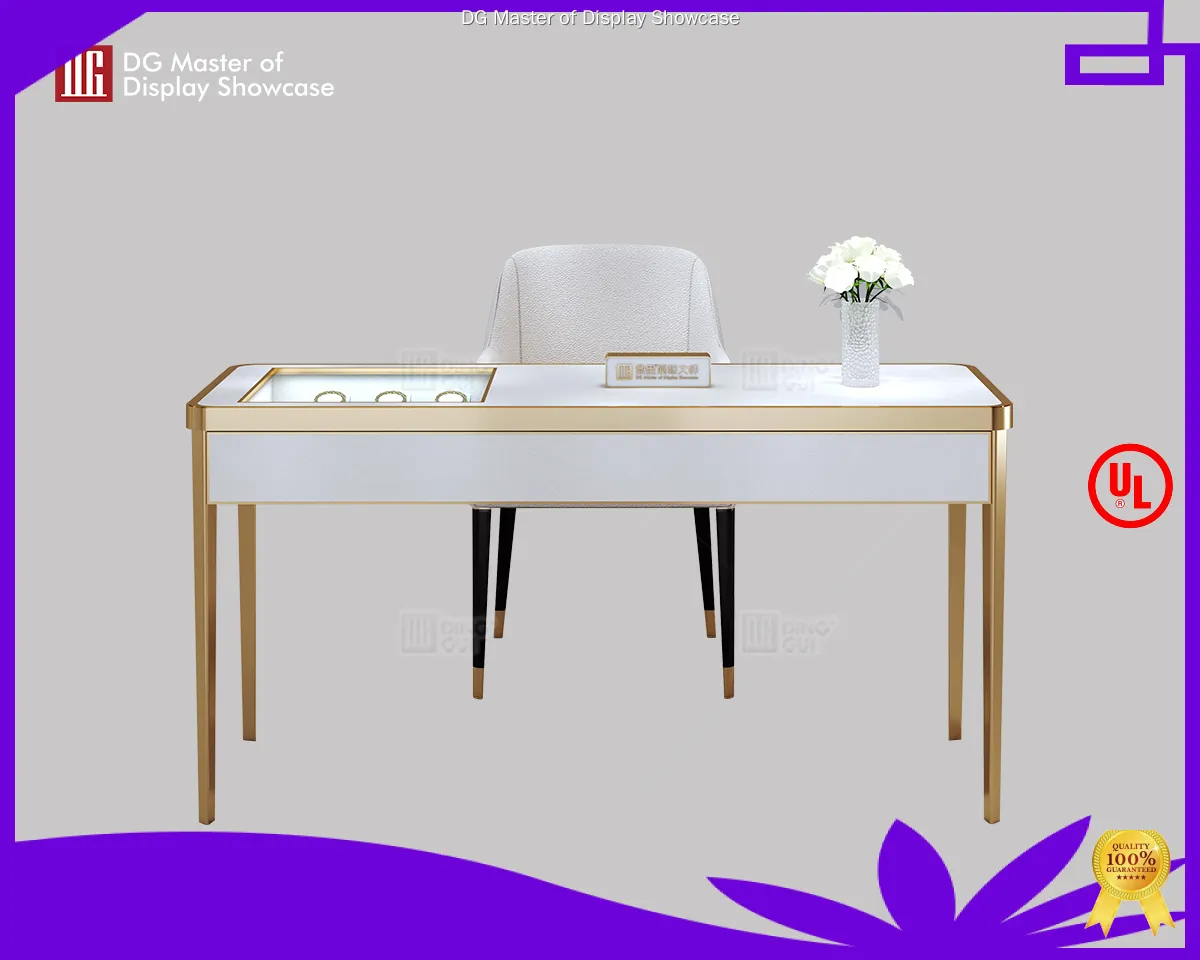 DG Display Showcase | Professional Experience Table factory 1
