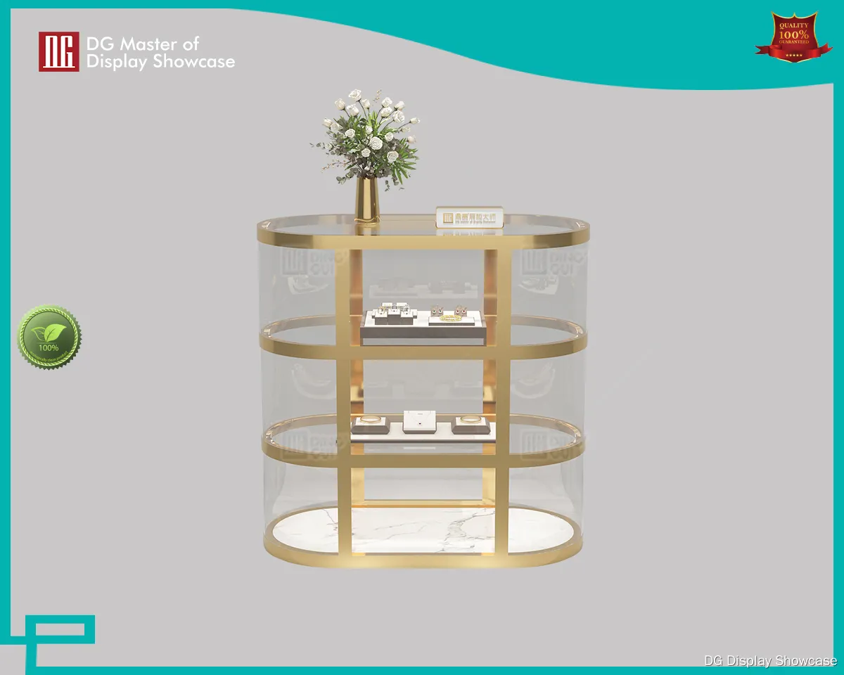 one stop solution modern jewellery shop interior design factory | DG Display Showcase 1