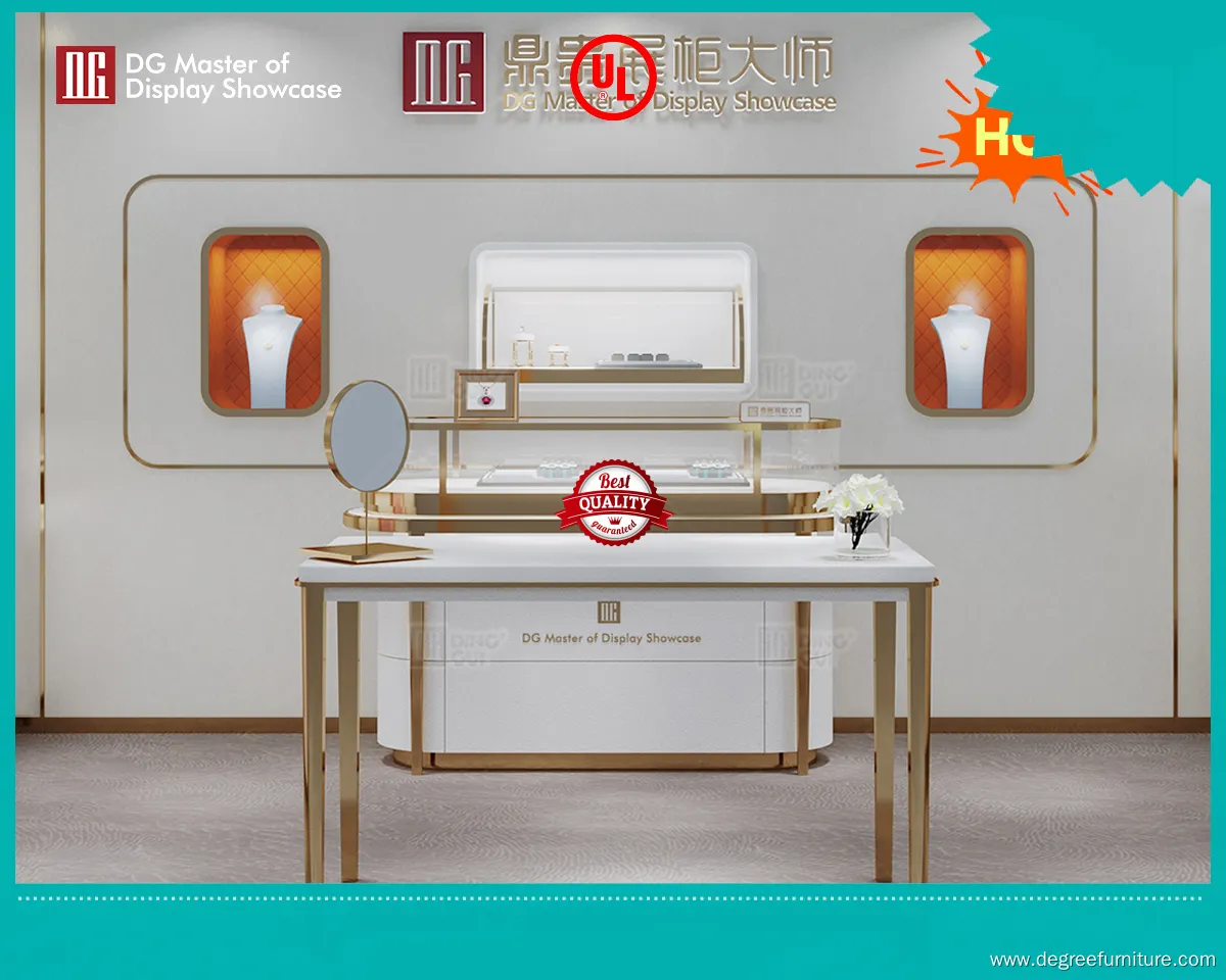 oem & odm jewelry display fixtures wholesale | DG Display Showcase 1