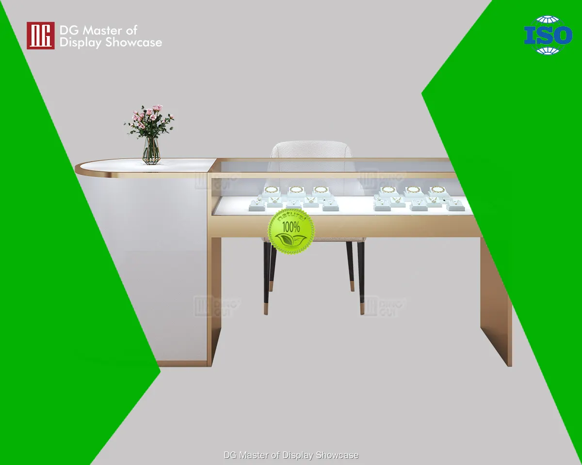 Custom furniture design for cosmetic shop design solution Manufacturer | DG Display Showcase 1