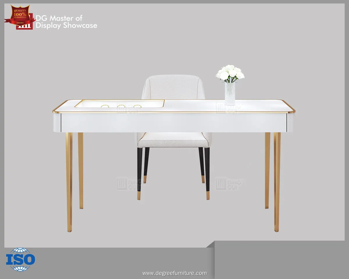 DG Display Showcase | custom jewellery counter furniture design solution 1