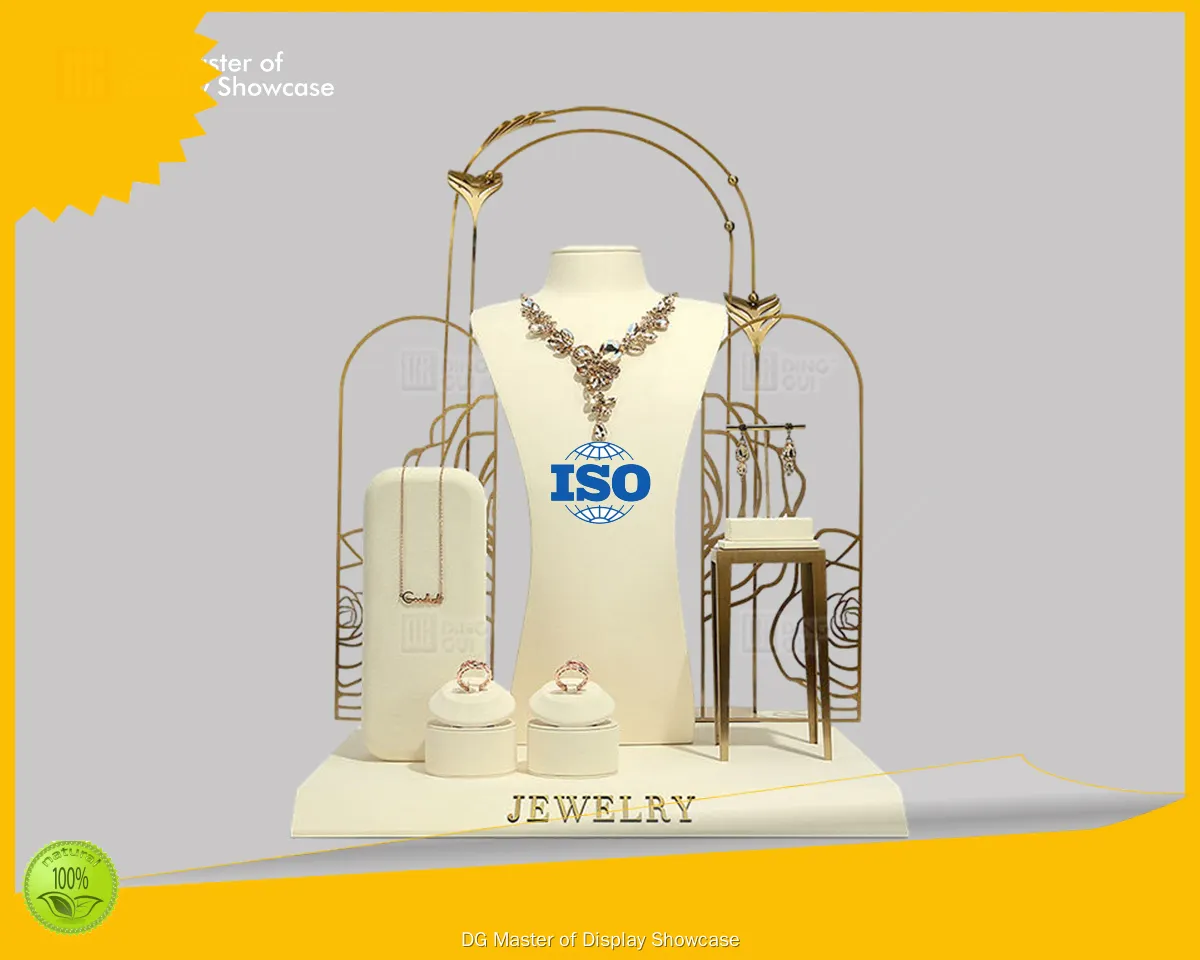 professional jewelry props for display supplier | DG Display Showcase 1