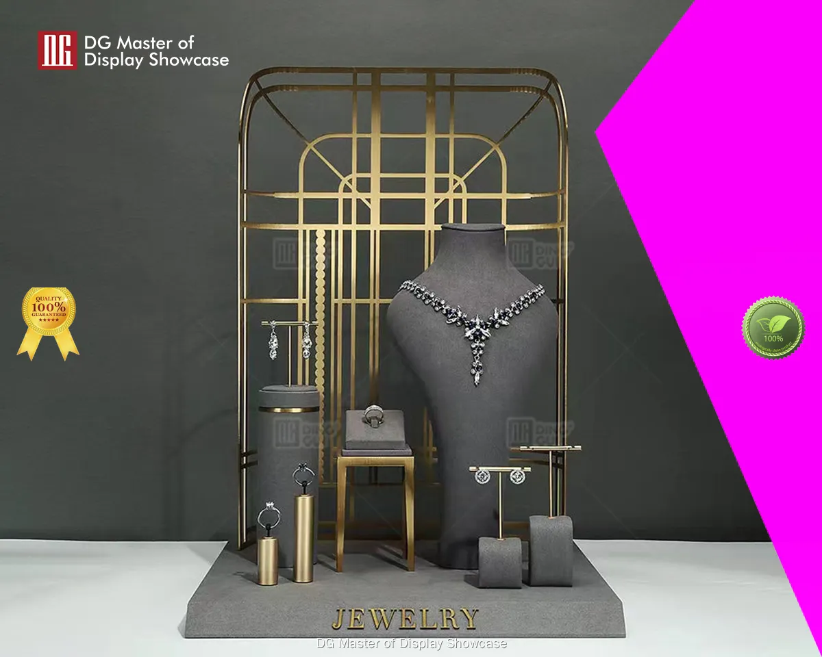 Custom luxury jewelry display supplier Manufacturer | DG Display Showcase 1