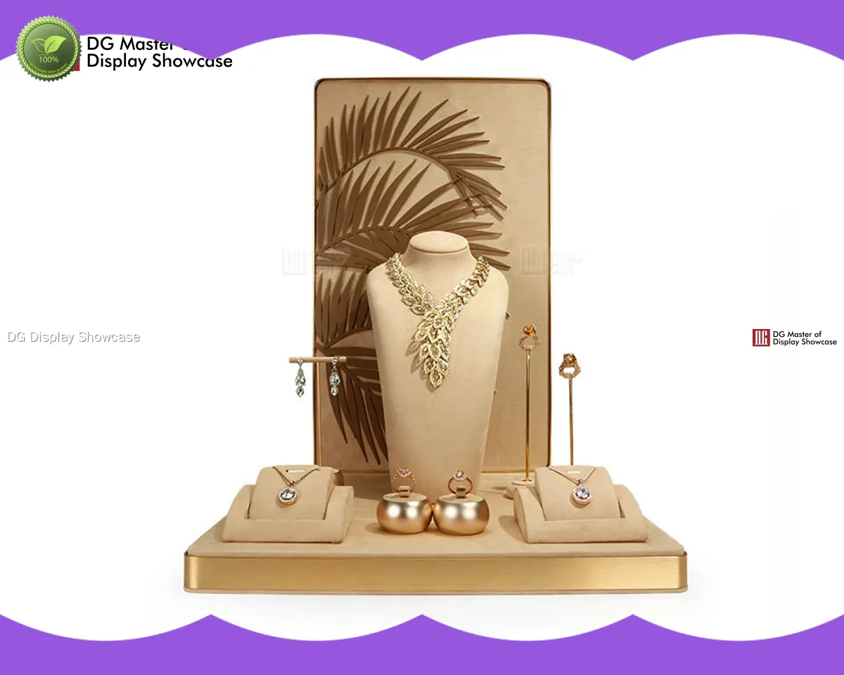 fine quality display case jewelry design solution | DG Display Showcase 1