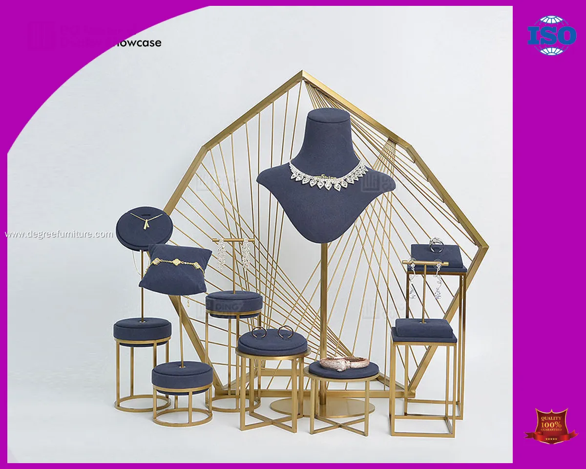 Custom jewelry display stand manufacturers factory Manufacturer | DG Display Showcase 1